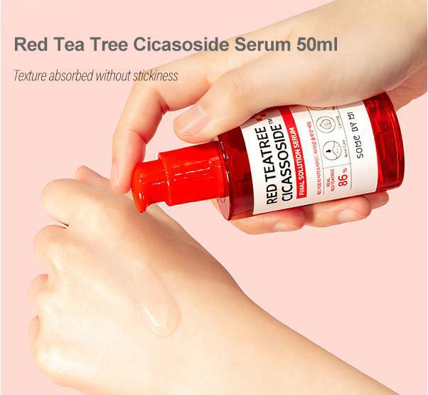 SOME BY MI Red Tea Tree Cicassoside Serum 50ml - Ulzzangmall