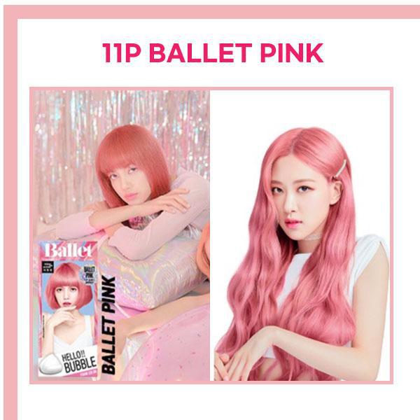 MISEENSCENE hello bubble foam color dye 11P ballet pink - Ulzzangmall
